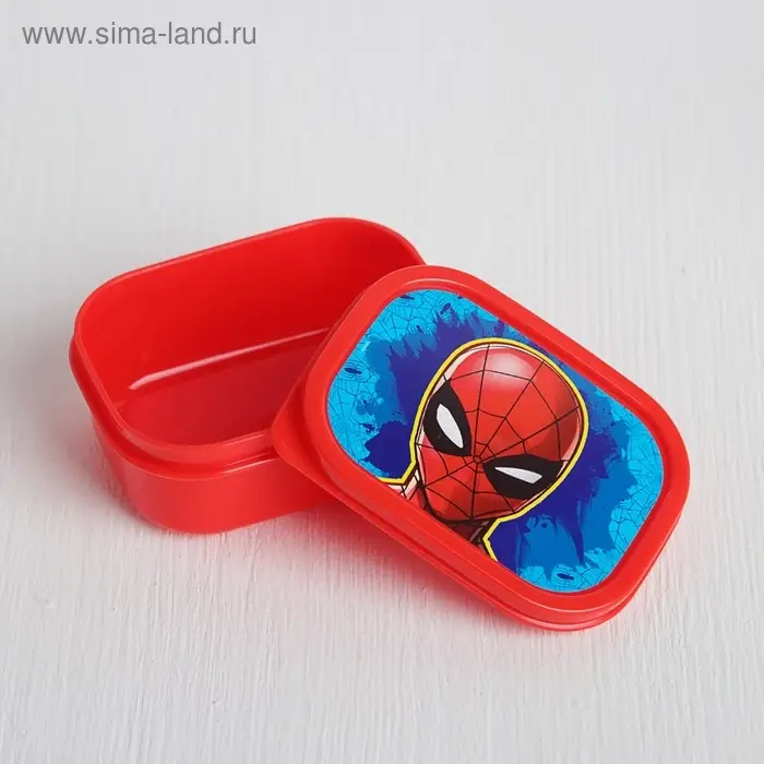 Ланч-бокс детский прямоугольный 150 мл, Человек-паук Ланч-бокс детский прямоугольный 150 мл, Человек-паук