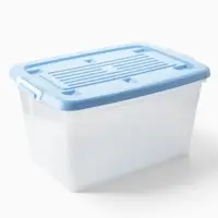 Ящик для хранения Darel-box, 75 л, 70&times;49&times;37 см, с крышкой, МИКС