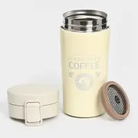 Термокружка, 380 мл, Start with coffee, сохраняет тепло 8 ч, с ситечком
