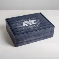 Коробка подарочная складная, упаковка, «Ящик», 27 х 21 х 9 см
