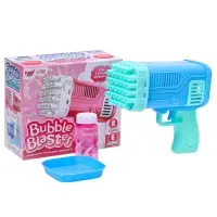 Генератор мыльных пузырей Funny toys &laquo;Веселье&raquo;, голубой, 7.5&times;17&times;14.5 см