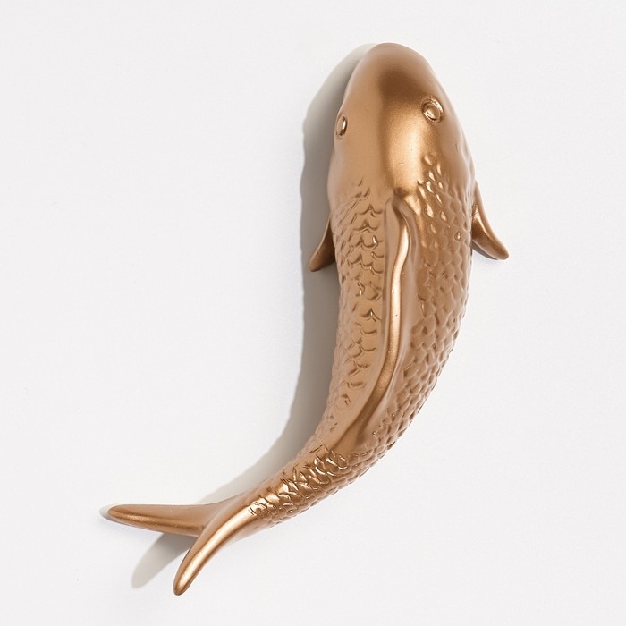 Декор настенный, Декор настенный, "Рыбка" 16 x 5 см, золото, правый