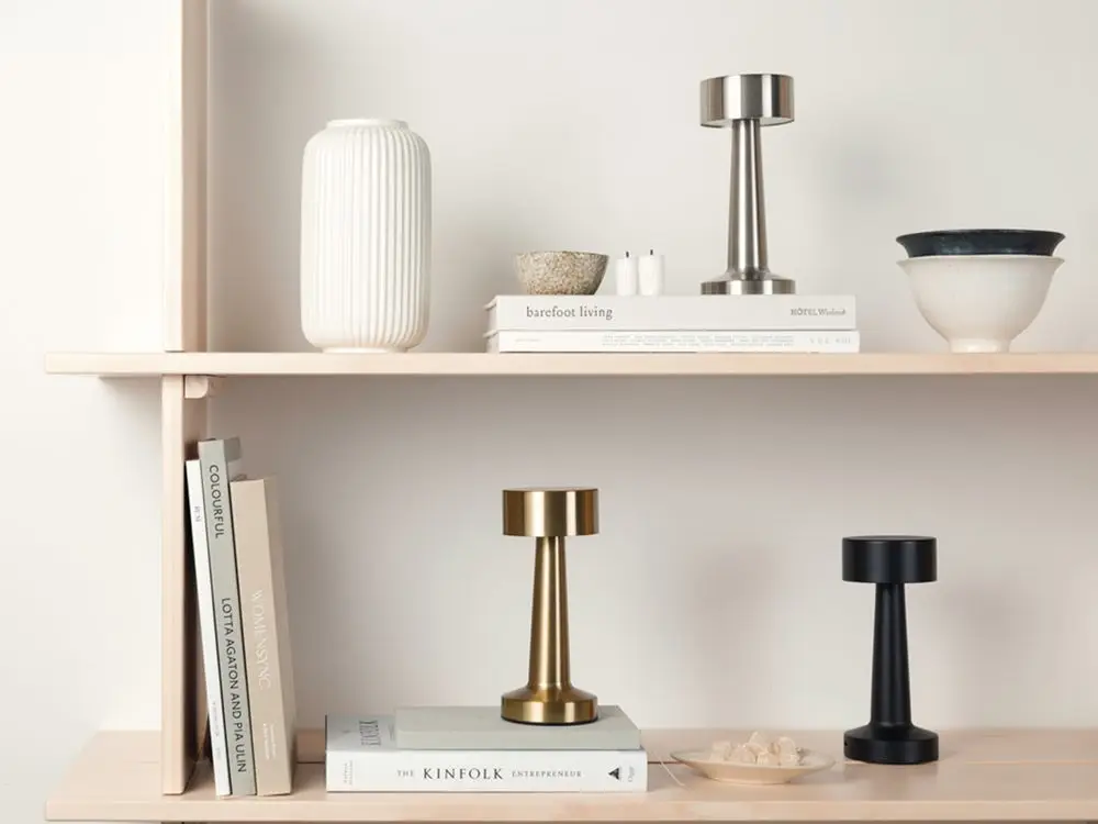 Настольная лампа Maris, золотистая