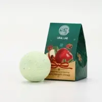 Бомбочка для ванны, 40 г, аромат яблочный пунш, Ural Lab