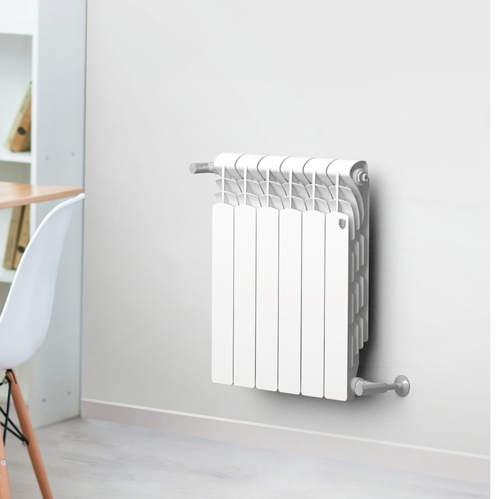 Радиатор алюминиевый Royal Thermo Revolution, 500 x 80 мм, 10 секций Радиатор алюминиевый Royal Thermo Revolution, 500 x 80 мм, 10 секций