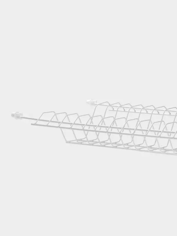 Сушилка для посуды с поддоном для шкафа 80 см, 76.5&times;25.6 см, белая
