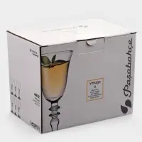 Набор рюмок Paşabah&ccedil;e Vintage, 50 мл, стекло, прозрачные, 6 шт.