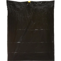 Мешки для мусора ПВД 60л 25мкм 10шт/рул черн 60х68см, Стандарт, с завязк