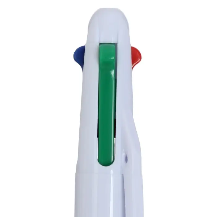 Набор шариковых ручек Calligrata, 4 штуки, автоматические, 4-х цветные, резиновый упор, МИКС