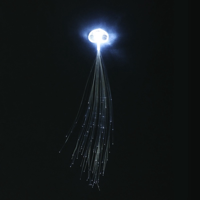 Прядь для волос на заколке, светящиеся, 3,5 х 33 см Прядь для волос на заколке, светящиеся, 3,5 х 33 см