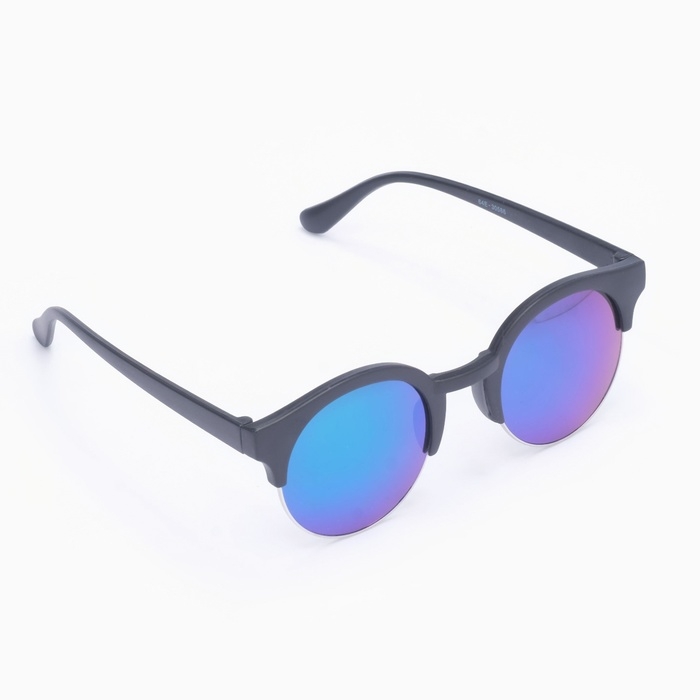 Очки солнцезащитные OneSun, uv 400, 14 х 14 х 5 см, линза 4.7 х 4.1 см, синие Очки солнцезащитные OneSun, uv 400, 14 х 14 х 5 см, линза 4.7 х 4.1 см, синие