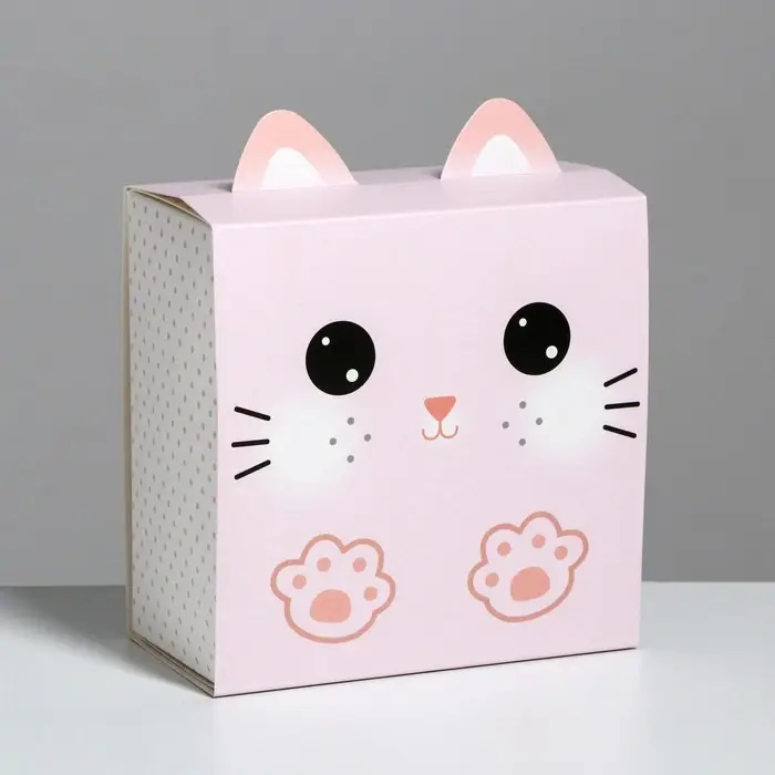 Коробка подарочная складная, упаковка, «Открывай скорее», 15 х 15 х 8 см Коробка подарочная складная, упаковка, «Открывай скорее», 15 х 15 х 8 см