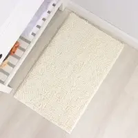 Коврик для дома Доляна &laquo;Букли длинные&raquo;, 50&times;80 см, молочный