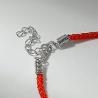 Браслет-оберег &laquo;Красная нить&raquo;, талисман защиты, ангел хранитель, цвет серебро, L=20 см