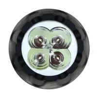 Фонарь ручной тм ЕРМАК, аккумуляторный, 4 ярк. LED, вилка 220В, пластик, 13x5,3 см