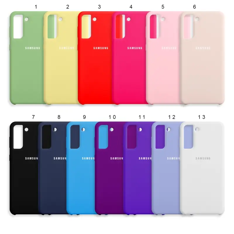 Чехол Samsung S21 Plus SILICONE COVER Чехол Samsung S21 Plus SILICONE COVER