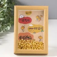 Настенный декор, панно в раме &laquo;Золотые слитки: Счастливчик&raquo;, 3&times;12.3&times;17.2 см