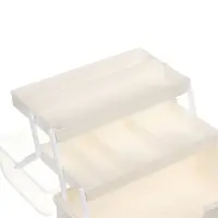 Бокс для таблеток тм VETTA, складной, 2 полки, пластик, 28,5х15,5х15,5см