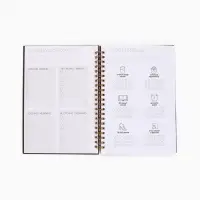 Планер-еженедельник А5, 86 л. В твердой обложке, на гребне "My planner"