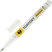 Маркер лаковый Topfort Paint 1 мм белый