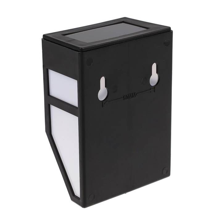 Садовый светильник на солнечной батарее, накладной, 9×12×5 см, 1 LED, свечение белое Садовый светильник на солнечной батарее, накладной, 9×12×5 см, 1 LED, свечение белое