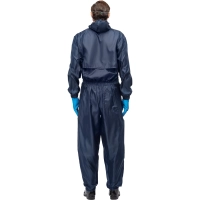 Комбинезон многоразовый защитный с капюшоном Jeta Safety JPC75b синий р. L