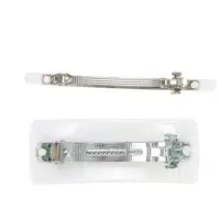 Заколки - автомат для волос &laquo;Мраморный узор&raquo;, набор 2 шт., 9 см и 9.5 см