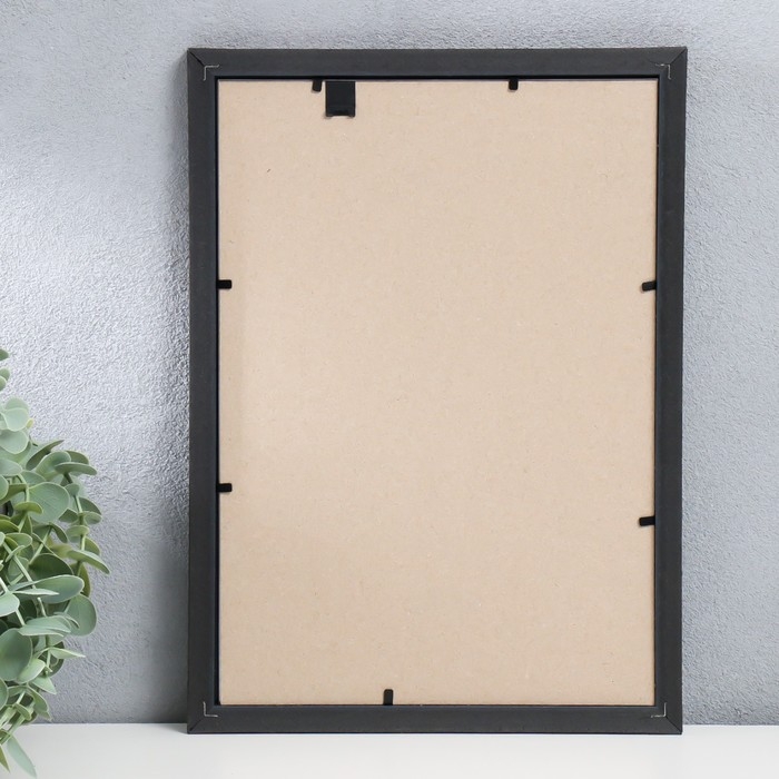 Фоторамка пластик Фоторамка пластик "Камея" 21х30 см, карельская берёза