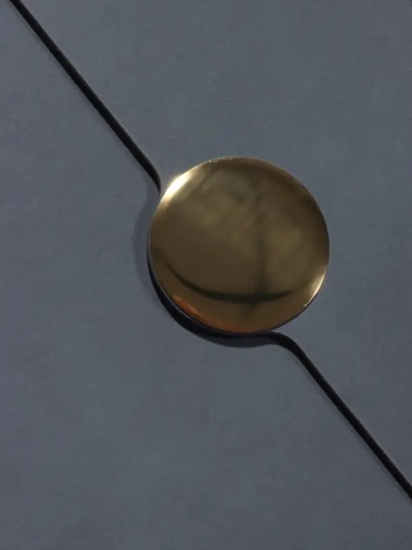 Ежедневник недатированный формат А5, с клапаном, 96л, линия, пвх, Серый Ежедневник недатированный формат А5, с клапаном, 96л, линия, пвх, Серый