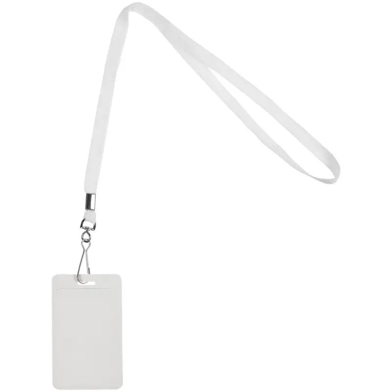 Лента с карабином Colorplan, белая Лента с карабином Colorplan, белая