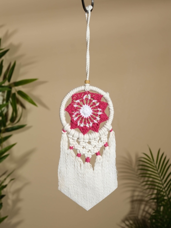 Ловец снов Ловец снов "Красный цветок" 12х33 см.