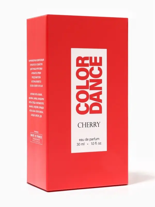 Парфюмерная вода женская Color Dance Cherry, 30 мл