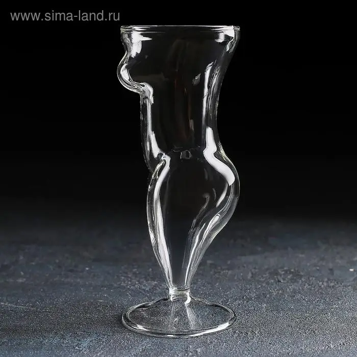 Бокал для коктейлей &laquo;Огненная Лола&raquo;, 200 мл, 7&times;15.5 см, стекло, прозрачный