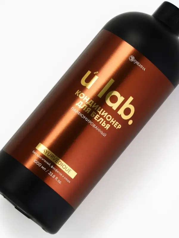 Кондиционер для белья парфюмированный Ayurvedique, 1000 мл, ULAB