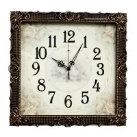 Часы настенные интерьерные &laquo;Барака&raquo;, бесшумные, плавный ход, 38&times;38 см, бронзовые