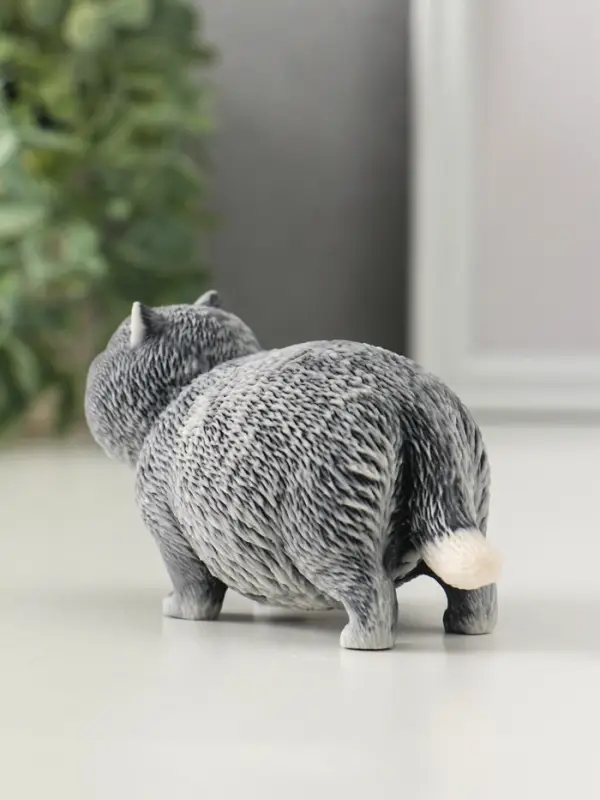 Сувенир "Кот толстый стоит" 5,5 см