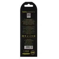 Кабель Hoco X20, microUSB - USB, 2.4 А, 1 м, PVC оплетка, чёрный