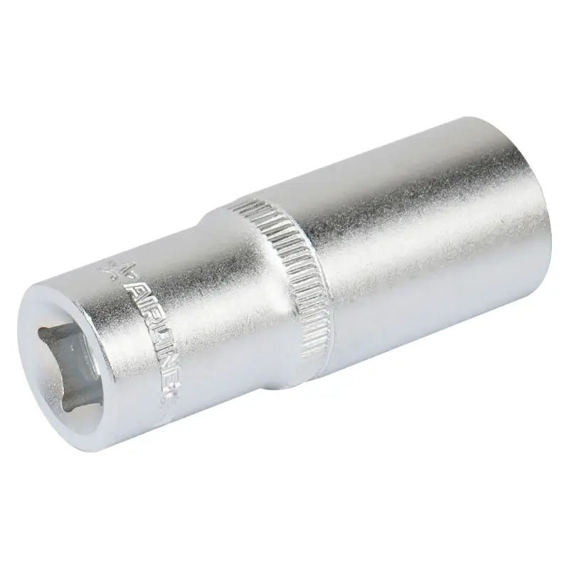 Головка торцевая 3/8"DR шестигранная 17мм, L=63мм пласт.подвес