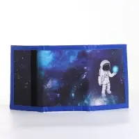 Кошелёк детский &laquo;Астронавт&raquo;, на липучке, Выбражулька, синий