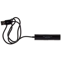 Разветвитель USB 2.0 Buro BU-HUB4-0.5R-U2.0 4порт. черный