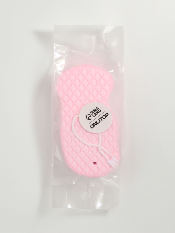 Губка для тела 13*6,2*2,2см розовый PVA пакет OT Губка для тела 13*6,2*2,2см розовый PVA пакет OT