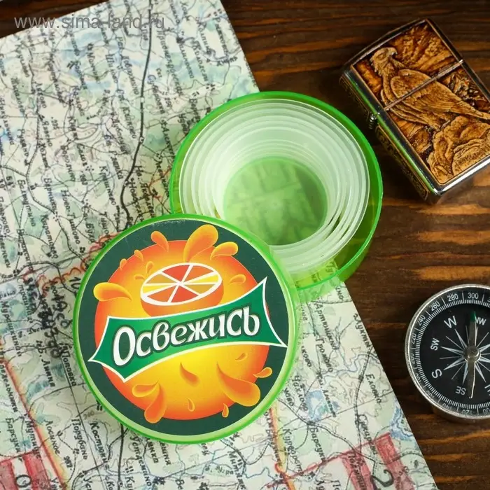 Стакан складной «Освежись», 130 мл Стакан складной «Освежись», 130 мл