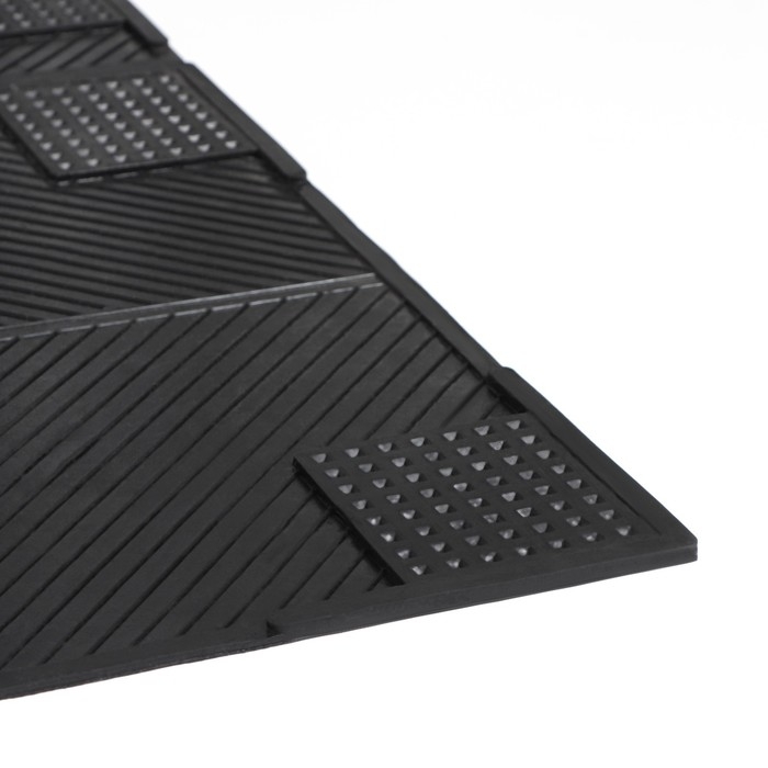 Коврик антивибрационный 65×62×0,7 см, цвет чёрный Коврик антивибрационный 65×62×0,7 см, цвет чёрный