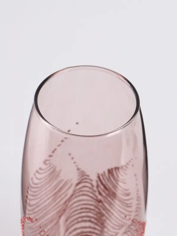 Ваза «Тодес» овал, h=26 см, стекло, светло-розовая Ваза «Тодес» овал, h=26 см, стекло, светло-розовая