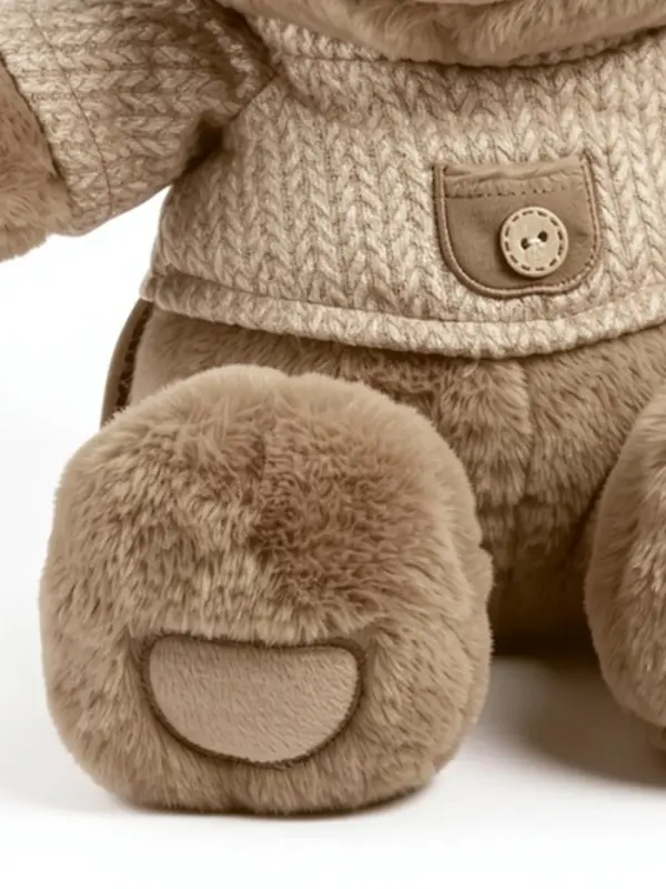 Мягкая игрушка "Медведь Отис, в свитере", цвет бурый, 25 см МОтис/25/230-1