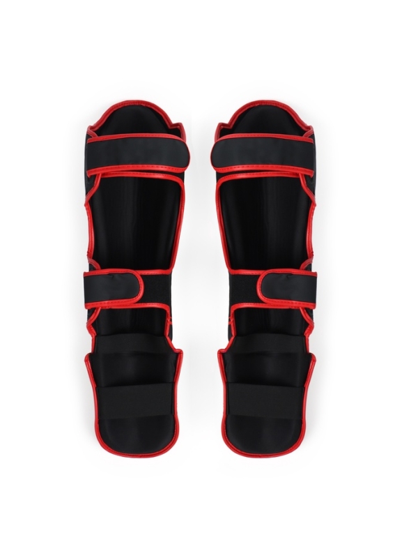 Защита голеностопа для единоборств FIGHT EMPIRE, ART, чёрно-красная, размер L Защита голеностопа для единоборств FIGHT EMPIRE, ART, чёрно-красная, размер L