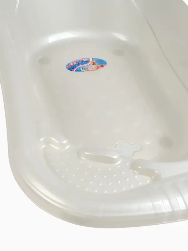 Ванночка детская со сливным клапаном 50 л, цвет белый Ванночка детская со сливным клапаном 50 л, цвет белый
