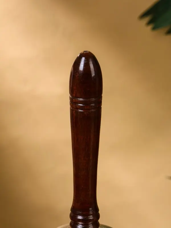 Колокольчик  Колокольчик "Якорь" алюминий, с деревянной ручкой 12х12х24 см