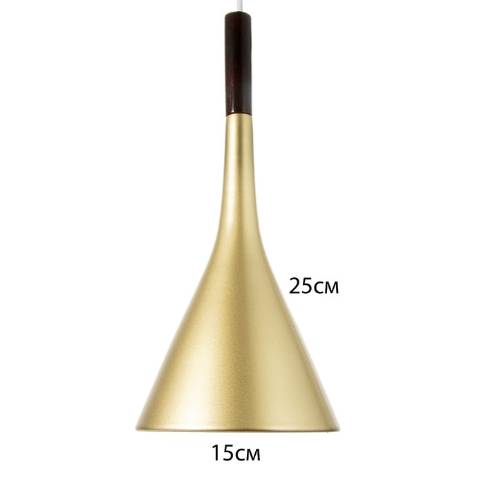 Бра "Троник" Е27 40Вт золото 10х10х35-135см