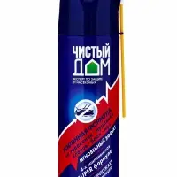 Аэрозоль от насекомых &laquo;Чистый дом&raquo;, от насекомых, усиленная формула, 400 мл